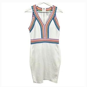 Milly White Boydcon with Multi-Color Trim (S)